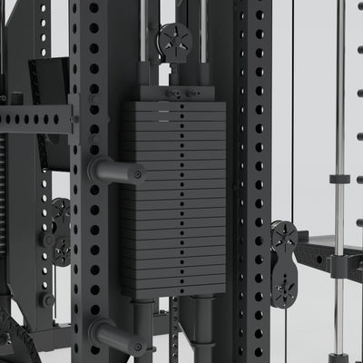 
CUSTOMIZABLE WEIGHT STACKS WITH MICRO ADJUSTMENTS