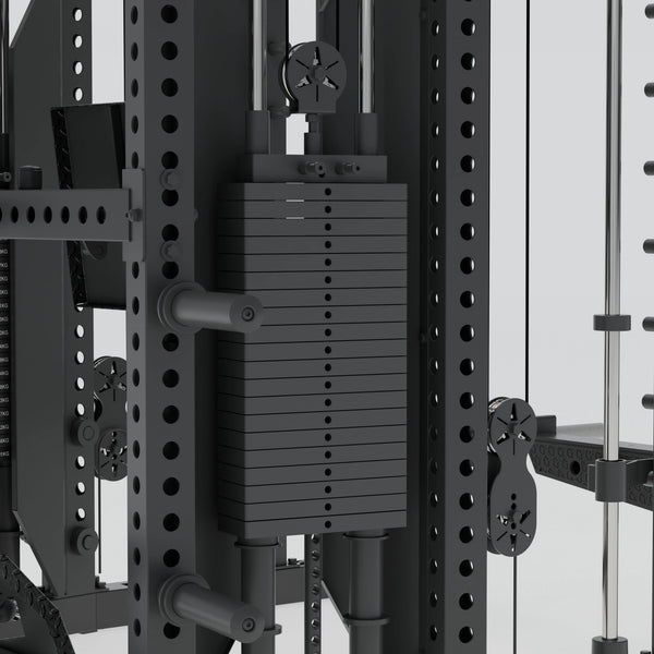 
CUSTOMIZABLE WEIGHT STACKS WITH MICRO ADJUSTMENTS