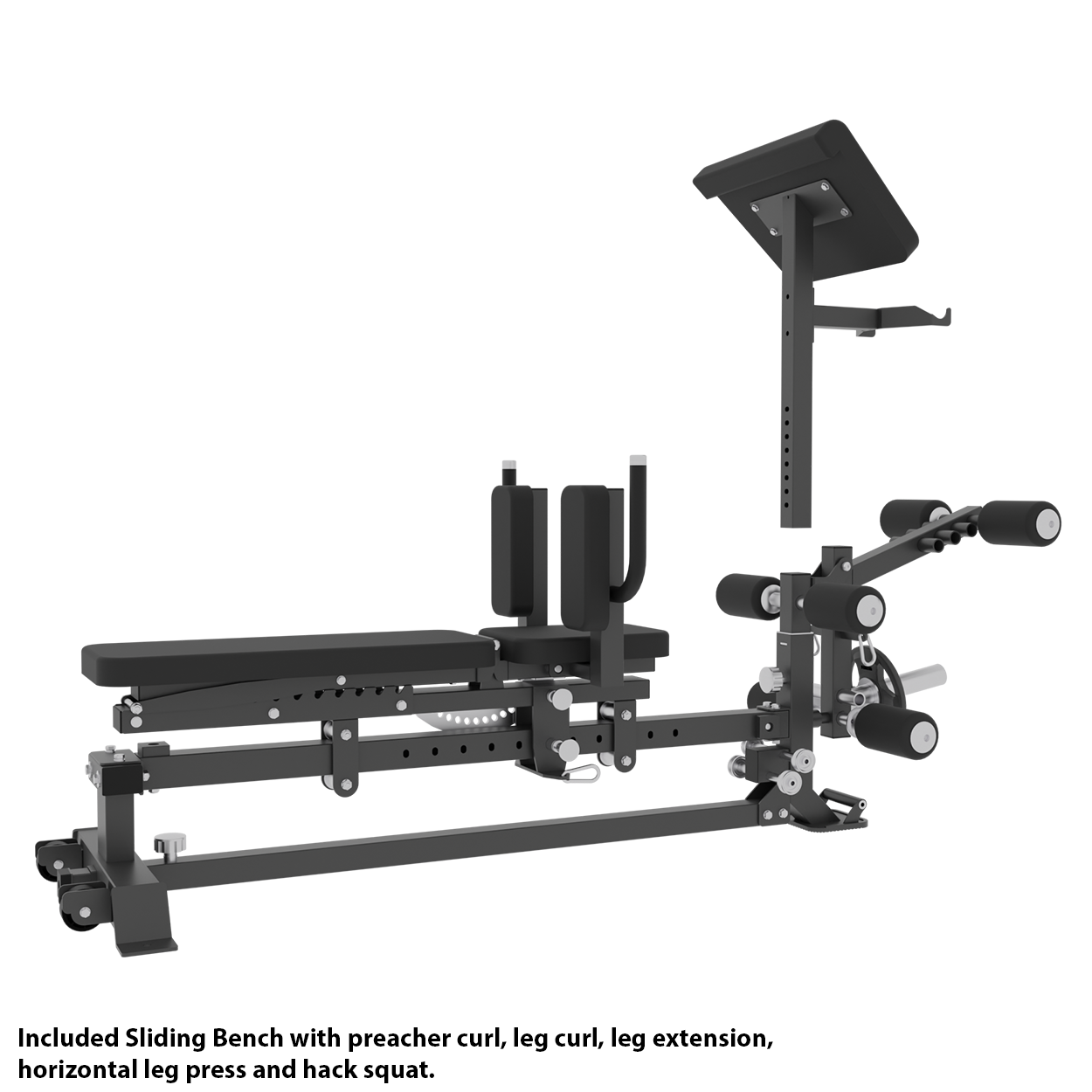 Force USA C10 All-In-One Trainer With Sliding Bench