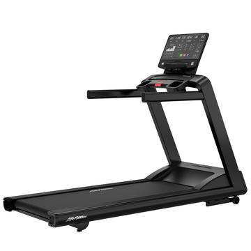 Life Fitness commercial treadmill designed for condos and hotels