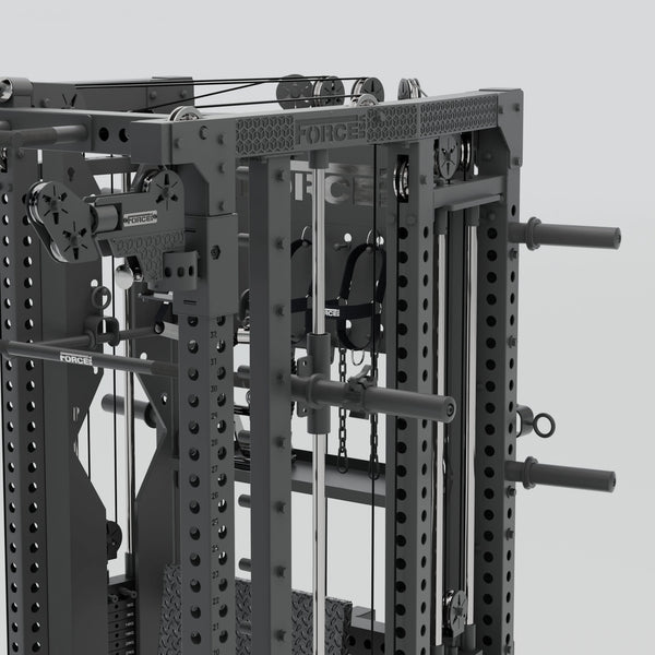 SIX-PULLEY SYSTEM FOR ULTIMATE VERSATILITY