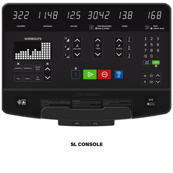 Life Fitness Aspire Series Recumbent Bike