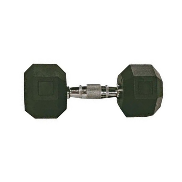 Troy Hex Rubber Dumbbell Fitness For Life Puerto Rico