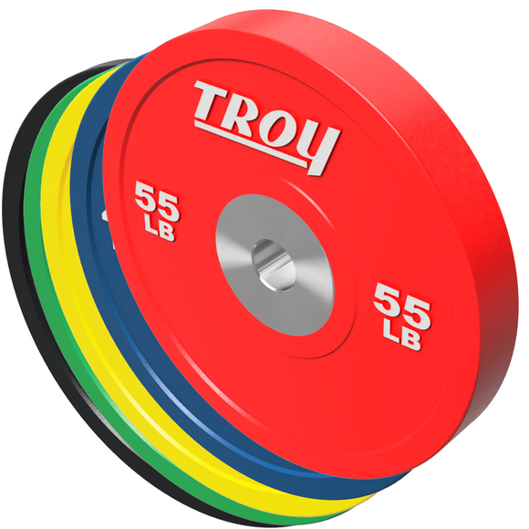 Troy Weight Lifting Bumper Plates