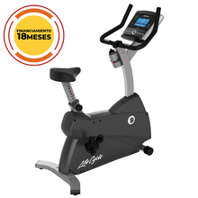 Load image into Gallery viewer, Life Fitness C1 Upright Bike With Go Console