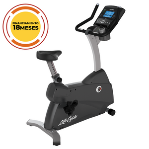 Life Fitness C3 Upright Bike With Go Console