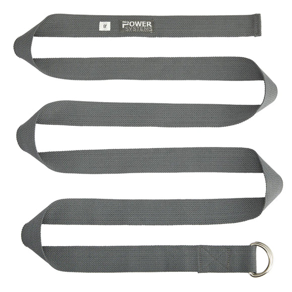 Power Systems Metal D-Ring Yoga Strap