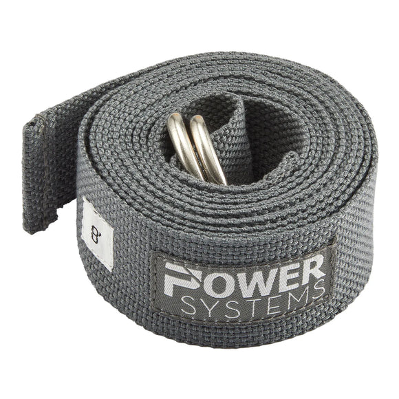 Power Systems Metal D-Ring Yoga Strap