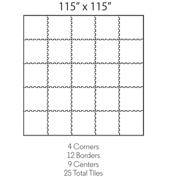 Formato Baldosa de Caucho ECORE 25