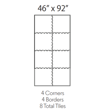 Formato de baldosa de caucho ECORE 8