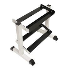 Load image into Gallery viewer, Troy Mini 2 tier, 5 pair Dumbbell Rack Fitness For Life Puerto Rico