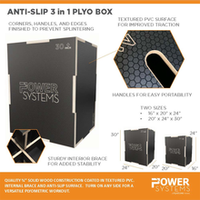 Load image into Gallery viewer, Power Systems Anti-Slip 3 in 1 Plyo Box Fitness for Life Puerto Rico