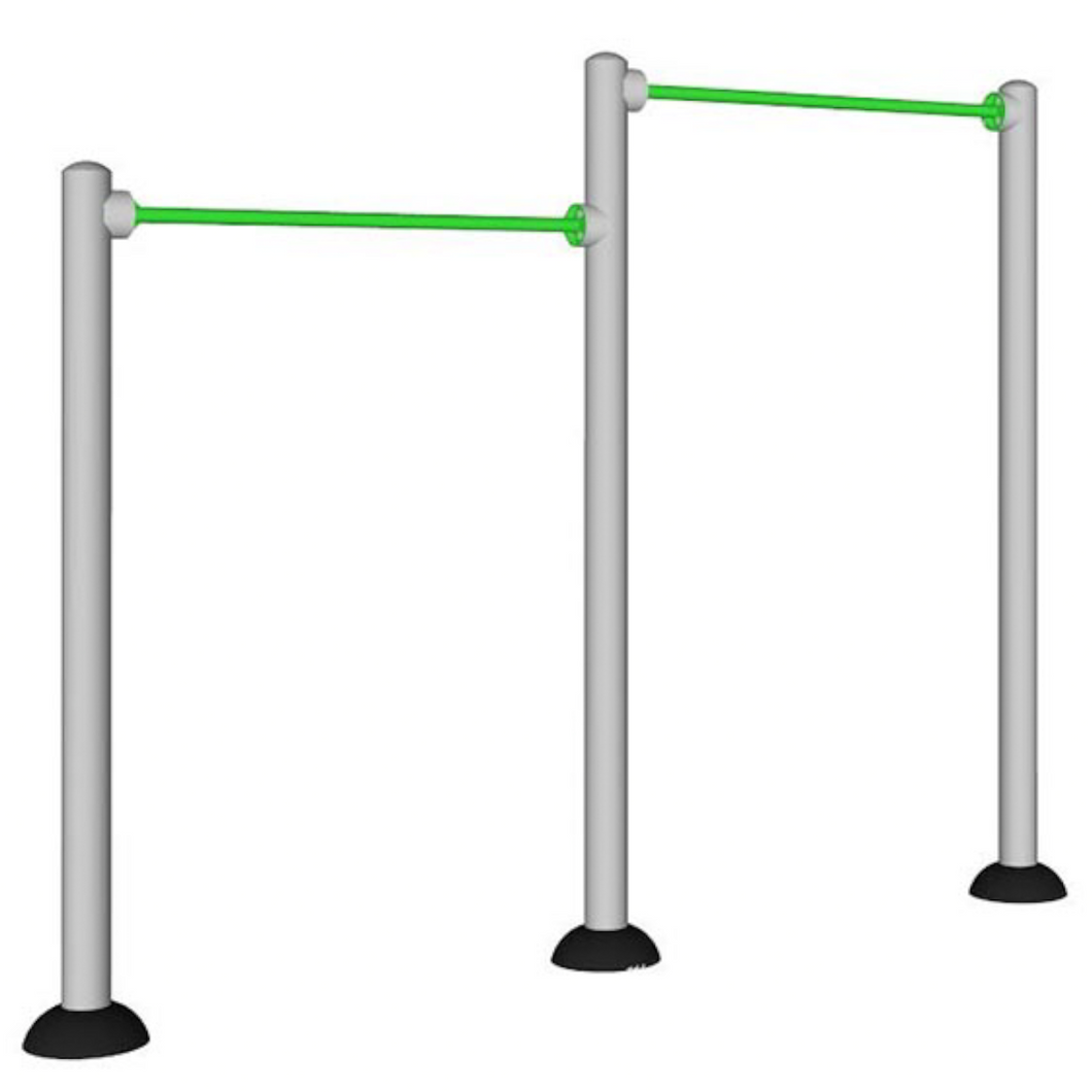 ExoOne Double Pull-Up Bars